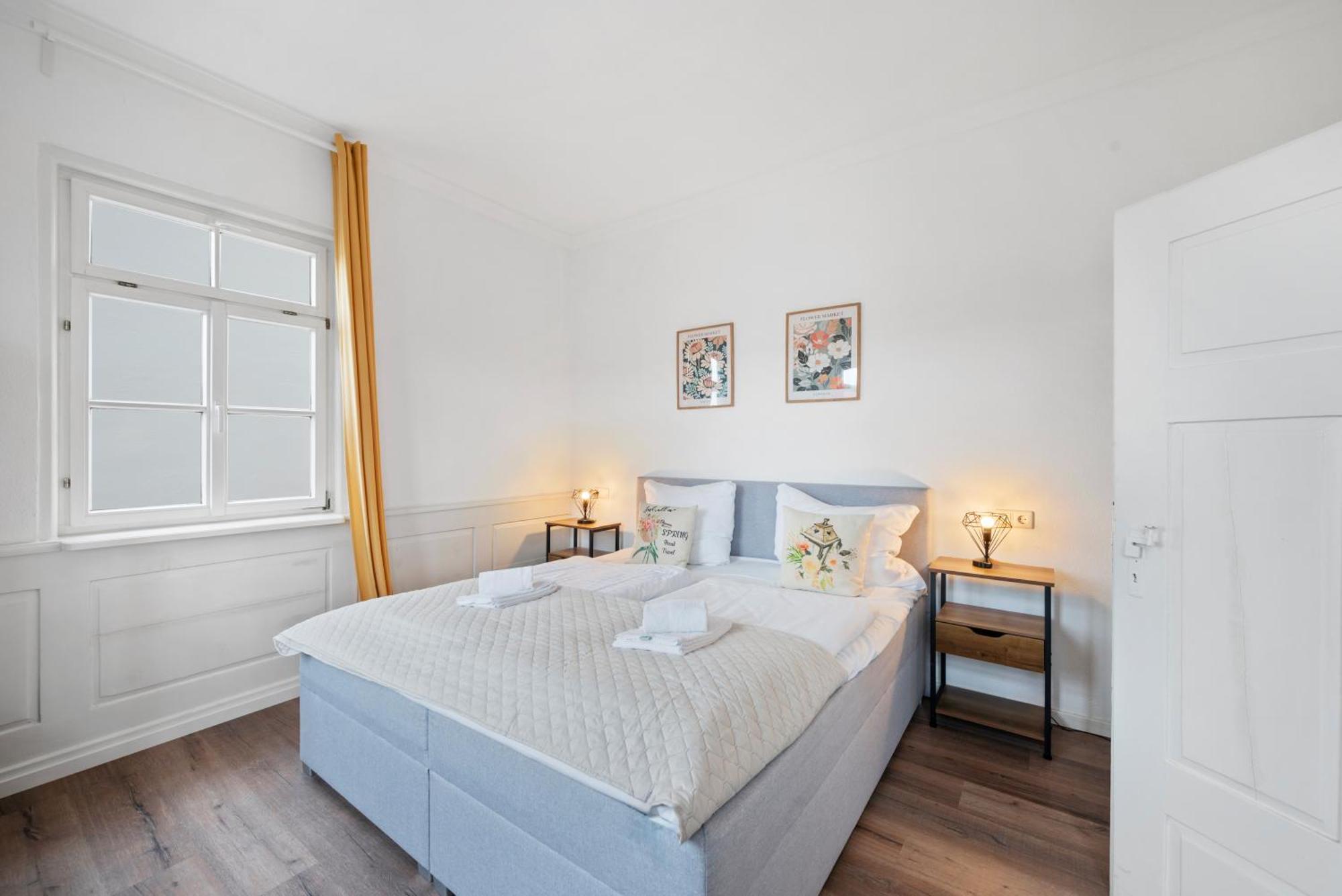 Backhome - Business&Family - Fantastische Schlosslage, Smarttv, Waschtrockner, Netflix, 50Qm, 24H Checkin - Apartment 3 ลุดวิกสบูร์ก ภายนอก รูปภาพ